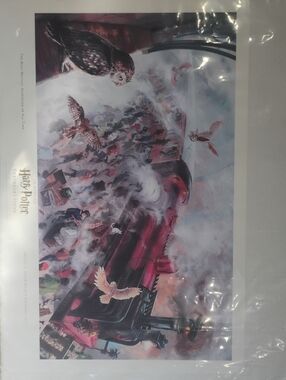 Harry Potter Owl Train Depot Print